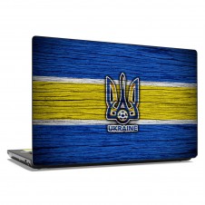 Наклейка на ноутбук - Ukraine Football