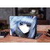 Наклейка на ноутбук - Little blue girl anime Наклейка на ноутбук - Little blue girl anime