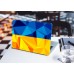 Наклейка на ноутбук - Ukraine Flag Наклейка на ноутбук - Ukraine Flag
