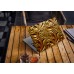 Наклейка на ноутбук - Dark Gold Texture Наклейка на ноутбук - Dark Gold Texture