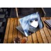 Наклейка на ноутбук - Little blue girl anime Наклейка на ноутбук - Little blue girl anime