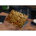 Наклейка на ноутбук - Dark Gold Texture Наклейка на ноутбук - Dark Gold Texture