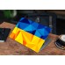Наклейка на ноутбук - Ukraine Flag Наклейка на ноутбук - Ukraine Flag