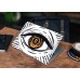 Наклейка на ноутбук - Bitcoin eye Наклейка на ноутбук - Bitcoin eye