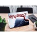 Наклейка на ноутбук - Joker Why so serious Наклейка на ноутбук - Joker Why so serious