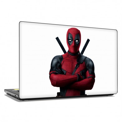 Наклейка на ноутбук - Deadpool marvel Наклейка на ноутбук - Deadpool marvel