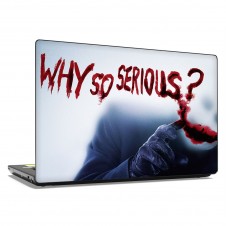 Наклейка на ноутбук - Joker Why so serious