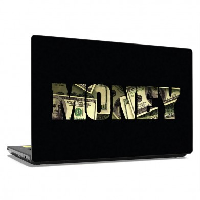 Наклейка на ноутбук - MONEY Наклейка на ноутбук - MONEY