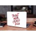 Наклейка на ноутбук - Trust your crazy idea Наклейка на ноутбук - Trust your crazy idea