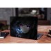 Наклейка на ноутбук - Little girl wink pink eyes anime Наклейка на ноутбук - Little girl wink pink eyes anime