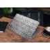 Наклейка на ноутбук - Grey Texture Наклейка на ноутбук - Grey Texture