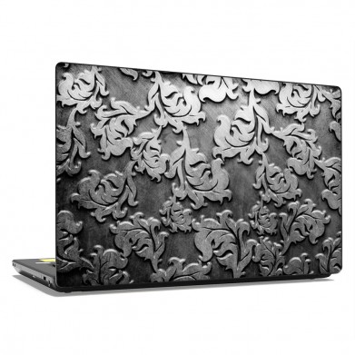 Наклейка на ноутбук - Dark Grey Texture