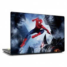 Наклейка на ноутбук - Flying Spider-man