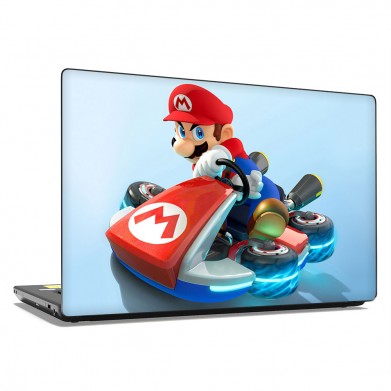 Наклейка на ноутбук - Super Mario Mario Kart Наклейка на ноутбук - Super Mario Mario Kart