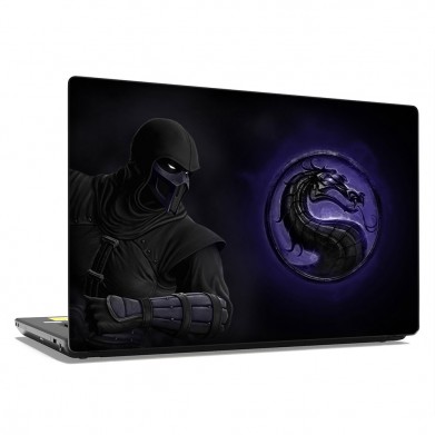 Наклейка на ноутбук - Mortal Noob Saibot Наклейка на ноутбук - Mortal Noob Saibot