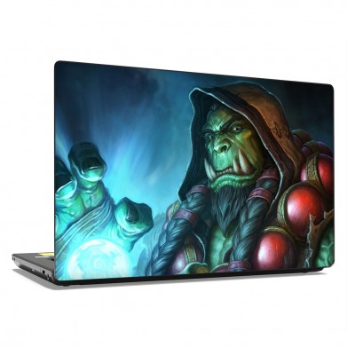 Наклейка на ноутбук - Warcraft Thrall Наклейка на ноутбук - Warcraft Thrall