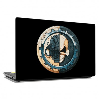Наклейка на ноутбук - Warhammer Adeptus Mechanicus logo Наклейка на ноутбук - Warhammer Adeptus Mechanicus logo