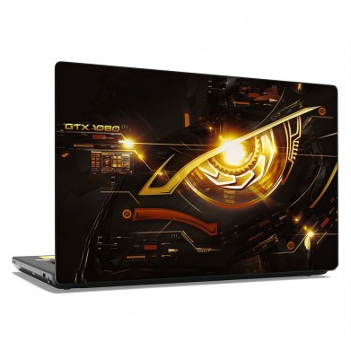 Наклейка на ноутбук - Gtx 1080