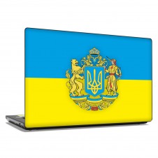 Наклейка на ноутбук - Український Тризуб