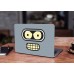 Наклейка на ноутбук - Bender Face Наклейка на ноутбук - Bender Face
