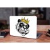 Наклейка на ноутбук - King panda Наклейка на ноутбук - King panda