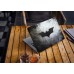 Наклейка на ноутбук - Batman black logo