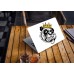 Наклейка на ноутбук - King panda Наклейка на ноутбук - King panda