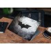 Наклейка на ноутбук - Batman black logo