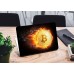 Наклейка на ноутбук - Burning bitcoin Наклейка на ноутбук - Burning bitcoin