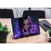 Наклейка на ноутбук - Overwatch purple Sombra Наклейка на ноутбук - Overwatch purple Sombra