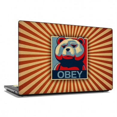 Наклейка на ноутбук - Obey Teddy Наклейка на ноутбук - Obey Teddy