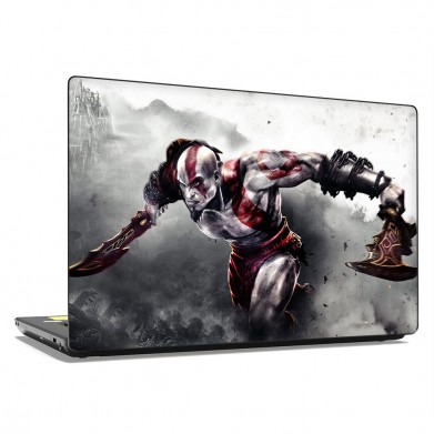 Наклейка на ноутбук - God Of War Кратос Наклейка на ноутбук - God Of War Кратос