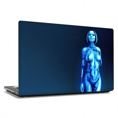 Наклейка на ноутбук - Halo Cortana голограмма Наклейка на ноутбук - Halo Cortana голограмма