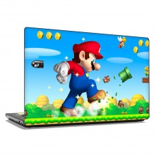 Наклейка на ноутбук - Super Mario in game