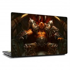 Наклейка на ноутбук - Warcraft Garrosh Hellscream