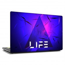 Наклейка на ноутбук - Triangle LIFE