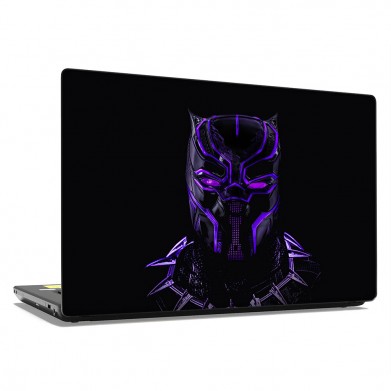 Наклейка на ноутбук - Black panther Marvel