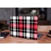 Наклейка на ноутбук - Red Plaid Наклейка на ноутбук - Red Plaid