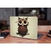 Наклейка на ноутбук - Coffee Owl Наклейка на ноутбук - Coffee Owl