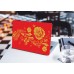 Наклейка на ноутбук - Red Decor Наклейка на ноутбук - Red Decor