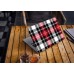 Наклейка на ноутбук - Red Plaid Наклейка на ноутбук - Red Plaid