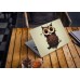 Наклейка на ноутбук - Coffee Owl Наклейка на ноутбук - Coffee Owl