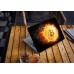 Наклейка на ноутбук - Burning bitcoin Наклейка на ноутбук - Burning bitcoin