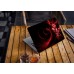 Наклейка на ноутбук - Cool Red Abstraction Наклейка на ноутбук - Cool Red Abstraction