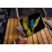 Наклейка на ноутбук - Флаг Украины Феникс