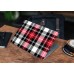 Наклейка на ноутбук - Red Plaid Наклейка на ноутбук - Red Plaid