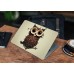 Наклейка на ноутбук - Coffee Owl Наклейка на ноутбук - Coffee Owl