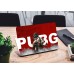 Наклейка на ноутбук - PUBG Helmet Guy