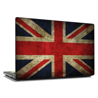 Наклейка на ноутбук - United Kingdom Flag Наклейка на ноутбук - United Kingdom Flag