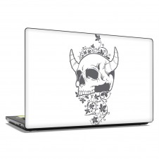 Наклейка на ноутбук - Horns Skull